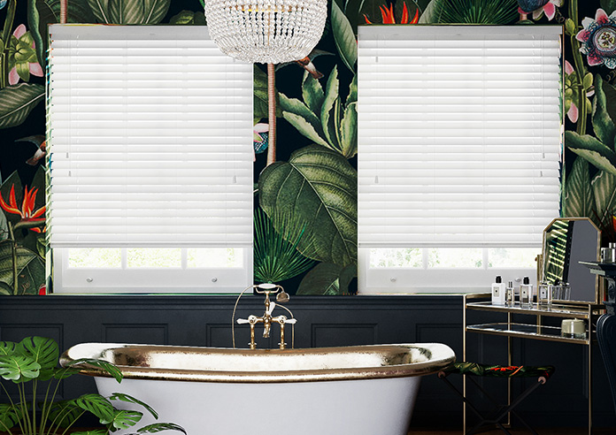 Ecowood, Brilliant White Gloss - Venetian Blind - Image 3